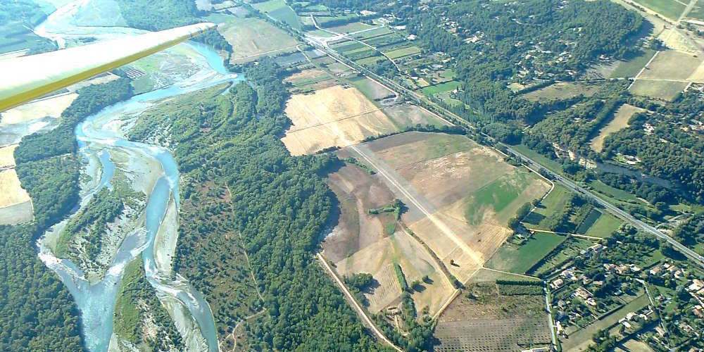 Vue aérienne de Puget