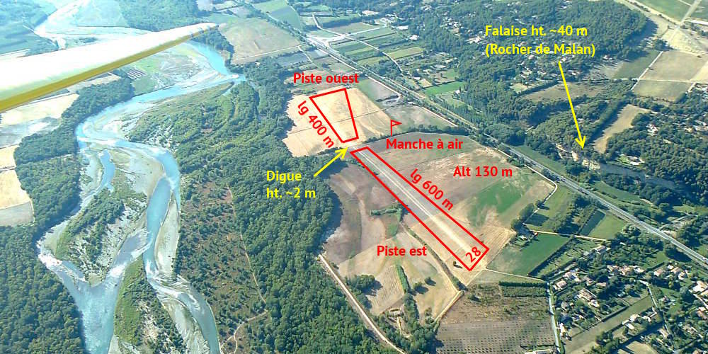 Vue aérienne commentée de Puget