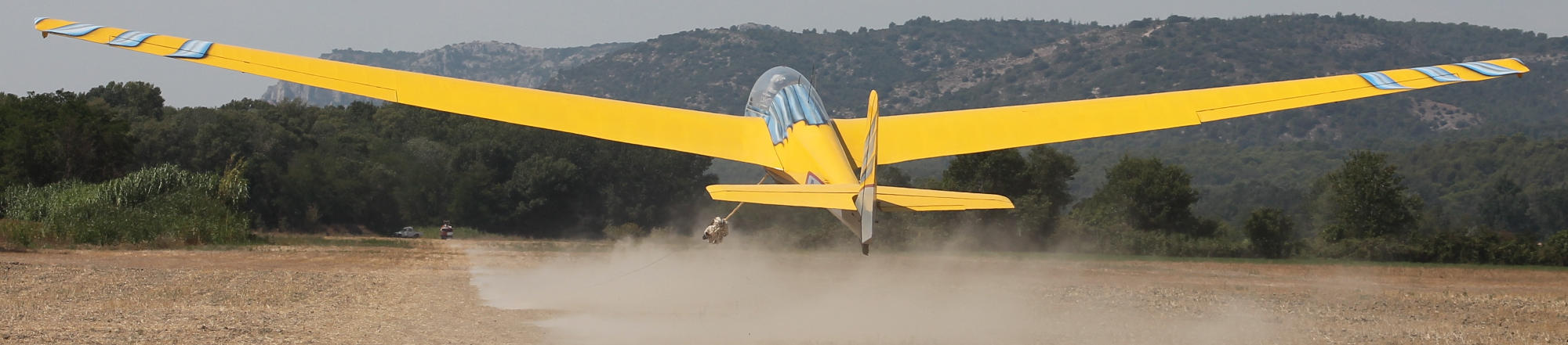 Début de treuillée à Puget